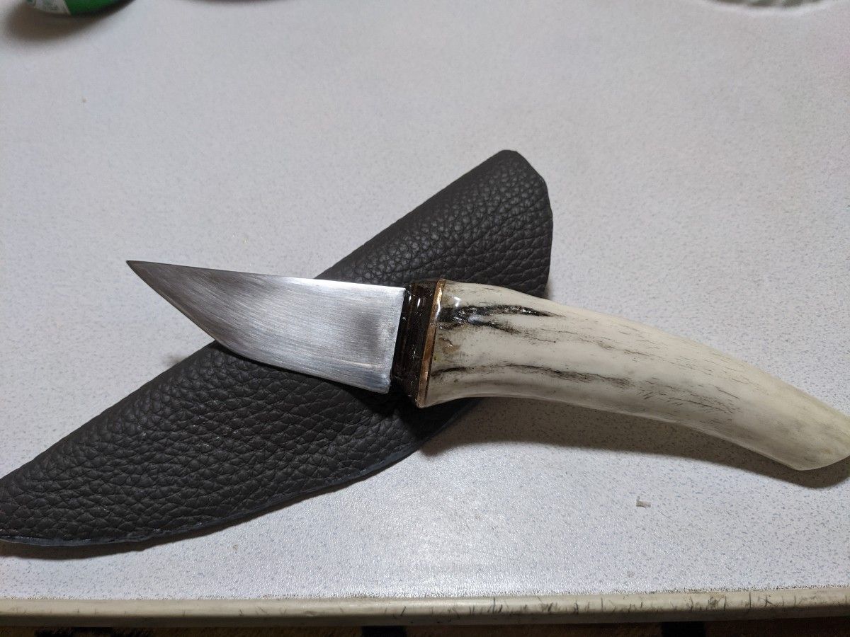 和式ナイフ　 カスタムナイフ　オリジナルナイフ　剣鉈 シースナイフ