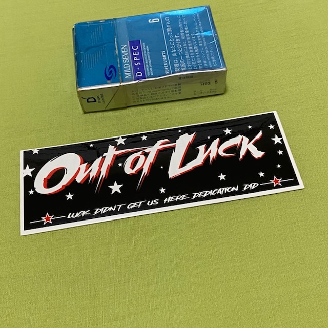 Out of Luck　　★BOX　ステッカー★　アウトオブラック　USDM_画像1