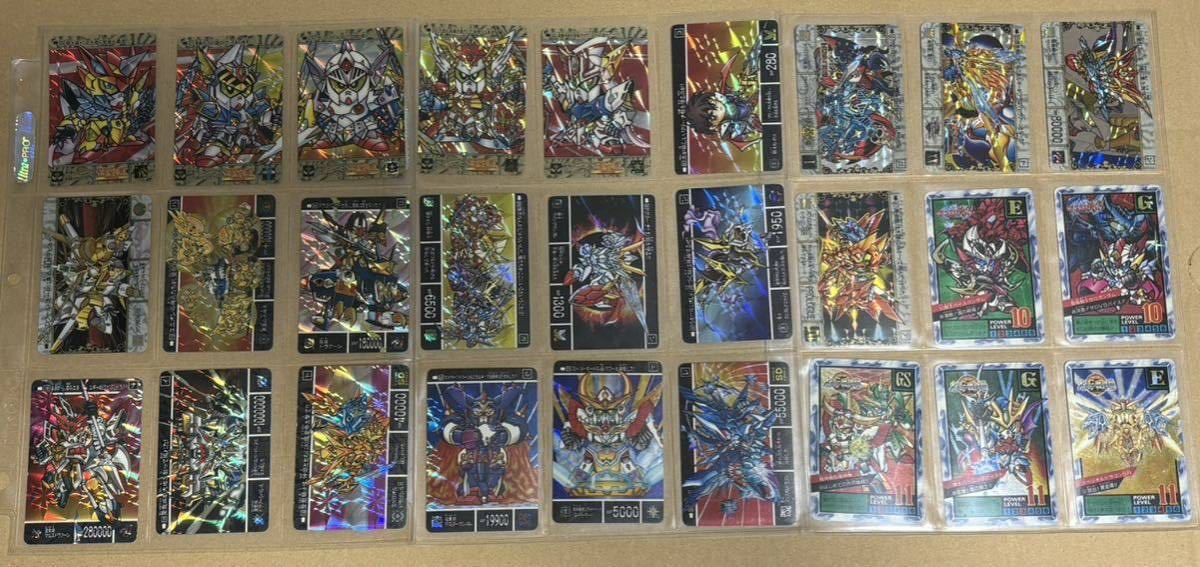 SDガンダム　カードダス キラ46枚　裏面未剥がしあり　本弾　スーパーバトル　送料無料_画像3