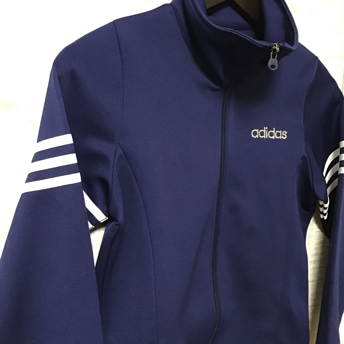 A１◇Adidas | アディダス　ジャージ　ネイビー　サイズM_画像4