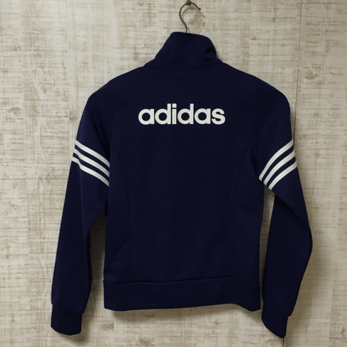 A１◇Adidas | アディダス　ジャージ　ネイビー　サイズM_画像2