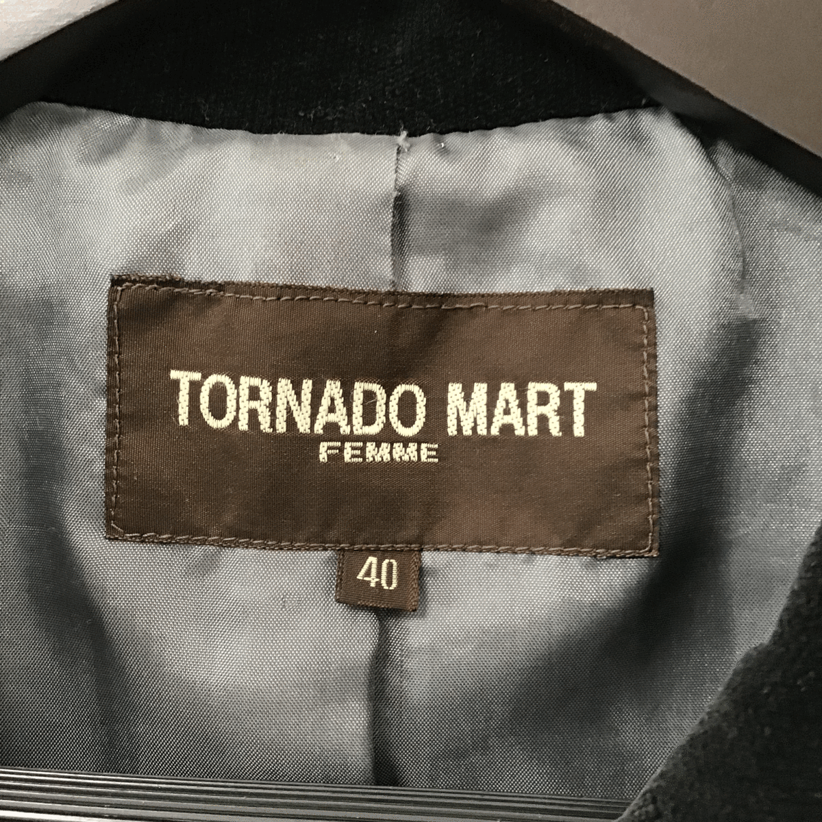 A457* TORNADO MARTl Tornado Mart corduroy jacket black size 40