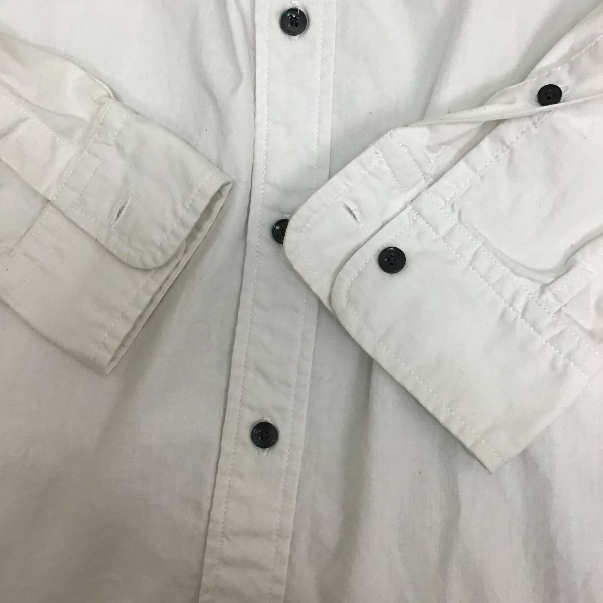 A528*TAKEO KIKUCHIl Takeo Kikuchi unused goods Y shirt white size M