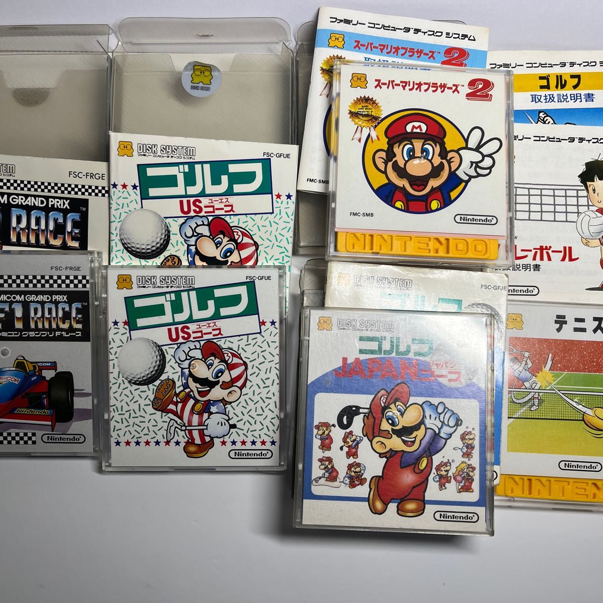 ディスクシステム】5本セット ファミコンディスクシステム ディスクシステム】5本セット ファミコンディスクシステム