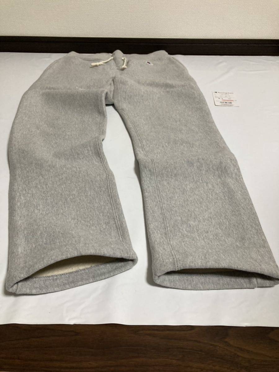  Champion тренировочный брюки окно стопор Champion REVERSE WEAVE WINDSTOPPER SWEAT PANTS серый C3-G213 S размер 