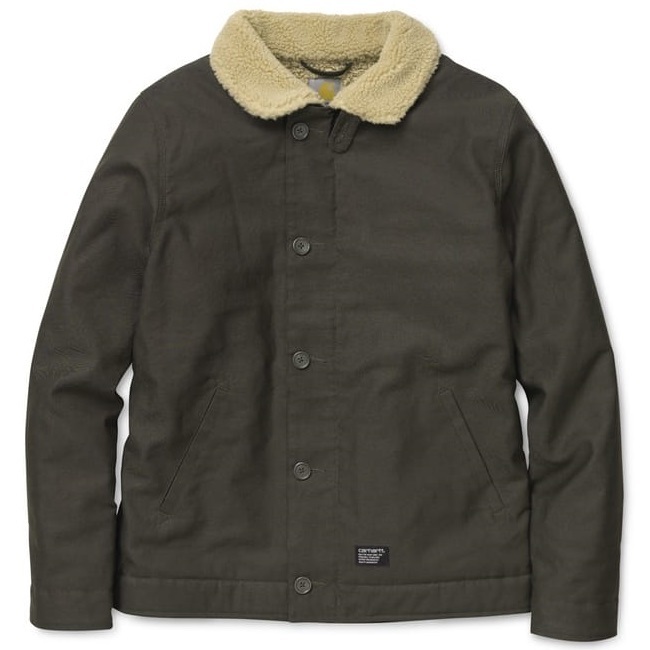 Carhartt WIP Sheffield Jacket Sサイズ シェフィールド ジャケット Black Forest カーハート ワークインプログレス デッキジャケット