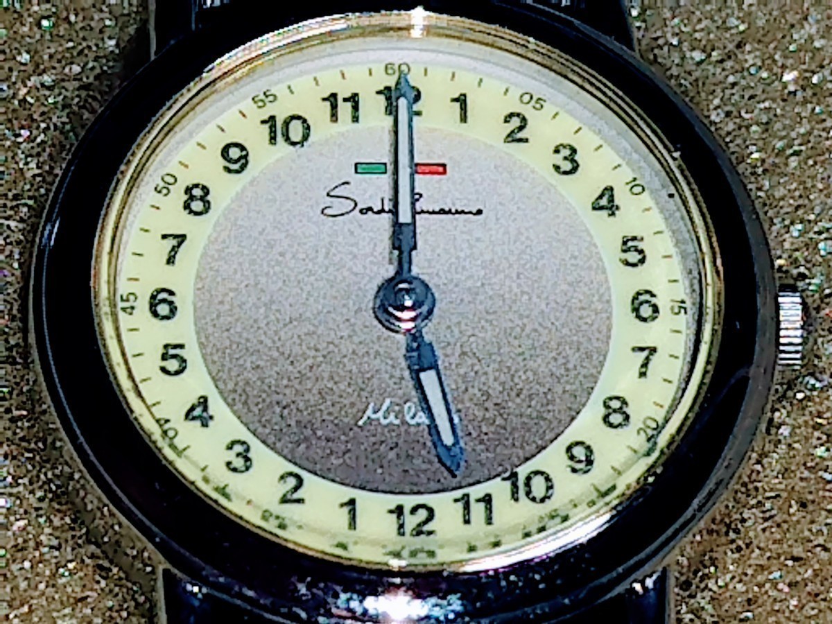 A1169　ジャンク品　SORDI ERMANNO ソルディ エルマーノ ミラノ ES-828 レディース腕時計 クォーツ ２針 裏面 シルバー 925 　_画像2