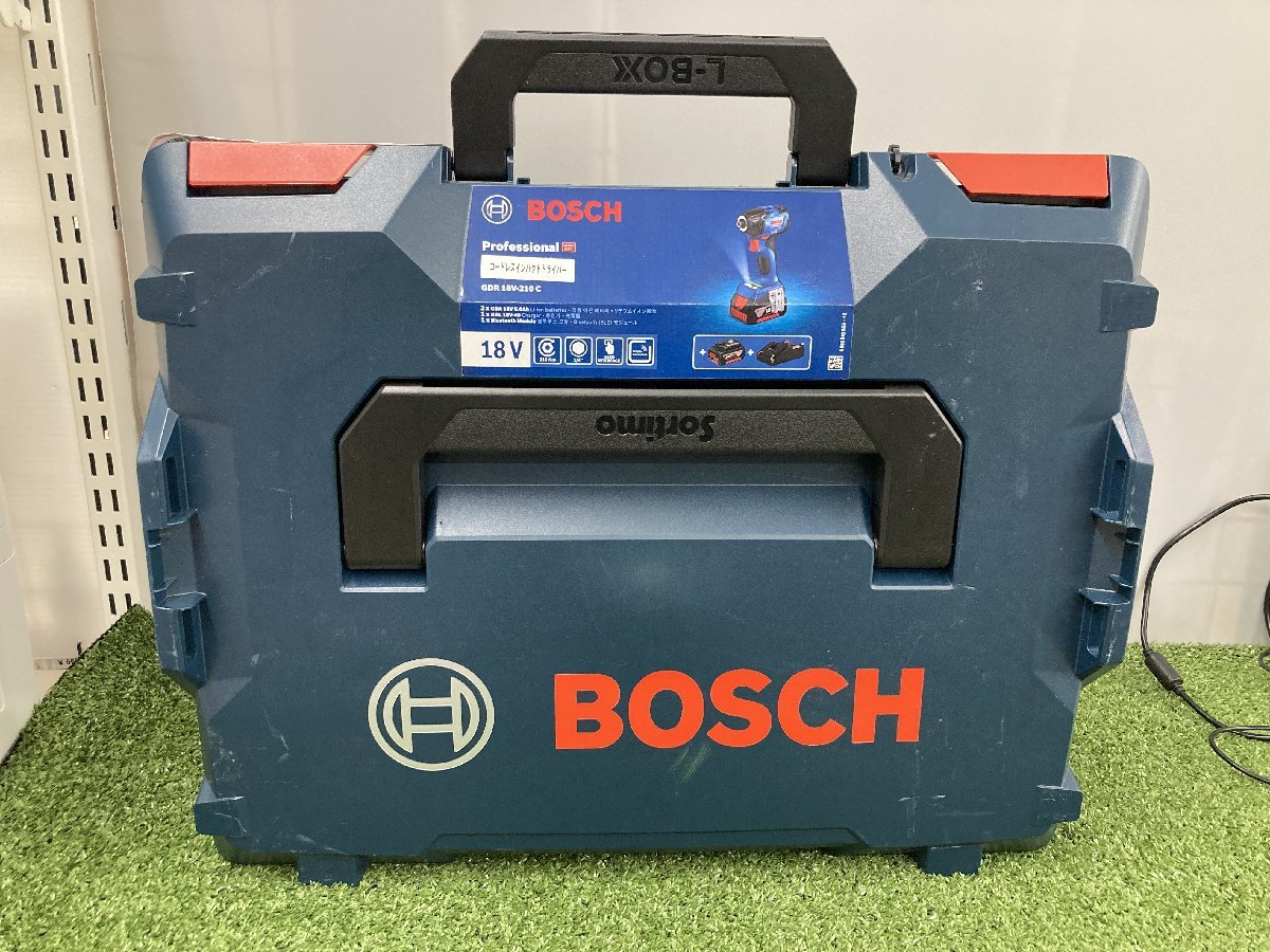 【未使用品】★BOSCH ボッシュ 18V コードレスインパクトドライバー GDR 18V-210C 　ITLM1QEKQ180