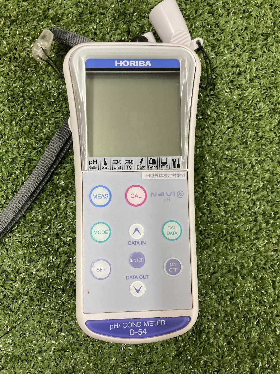 【中古品】HORIBA　ガラス電極式水素イオン濃度指示計　型承SS032号　D-54　電極2本セット　ITGB3G5DKUZ4_画像2