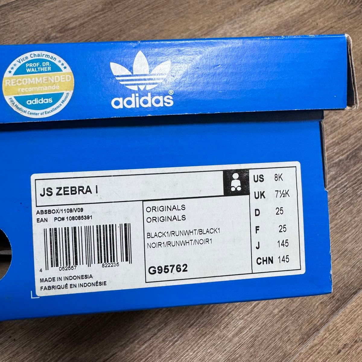 Adidas Jeremy Scott Zebra アディダス × ジェレミースコット 子供 キッズ スニーカー 14.5cm