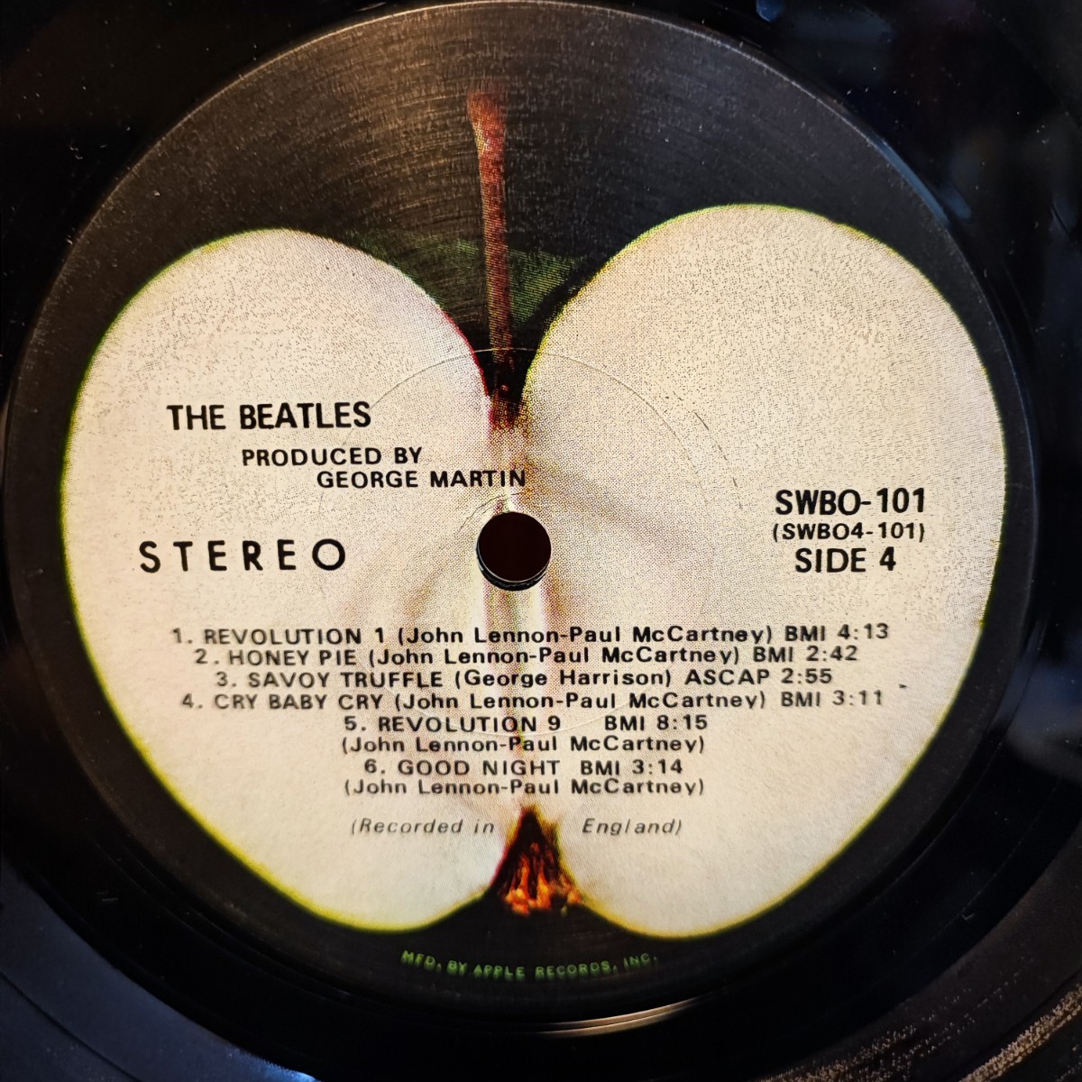 2LP US2nd THE BEATLES STEREO ビートルズ ホワイト・アルバム 1968リリース　程度上　完品_画像7