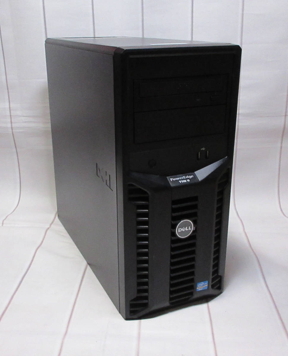Dell PowerEdge T110 II Intel Xeon E3 1240 V2 / 8G / RAIDボード / HDD搭載 動作品の画像1