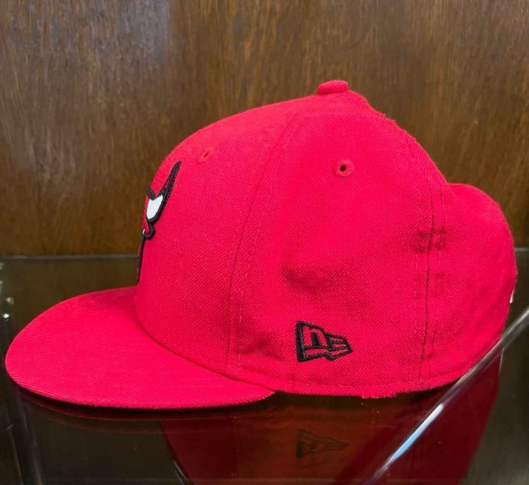 New Era ニューエラ キャップ 7 3/8 シカゴブルズ Chicago BULLS_画像2