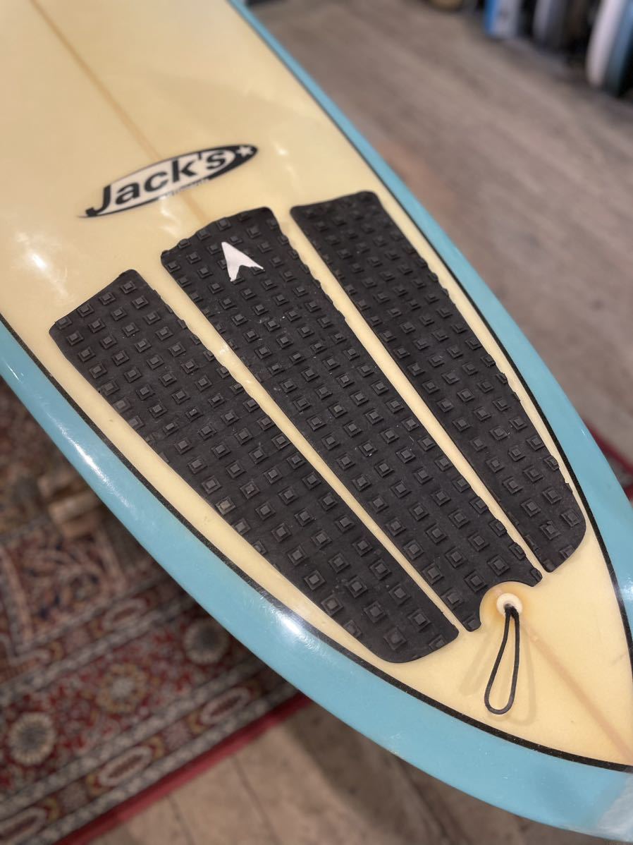 JACK’S SURFBOARDS ジャックスサーフボード　ロング シングルフィン ノーズライティング 10ft_画像4