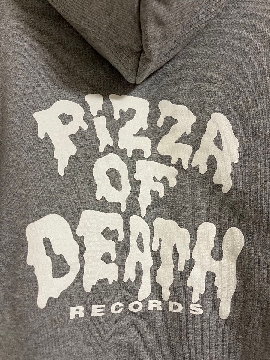 PiZZA OF DEATHピザオブデスパーカー ピザパーカー グレー M PiZZA OF DEATHピザオブデスパーカー ピザパーカー グレー M
