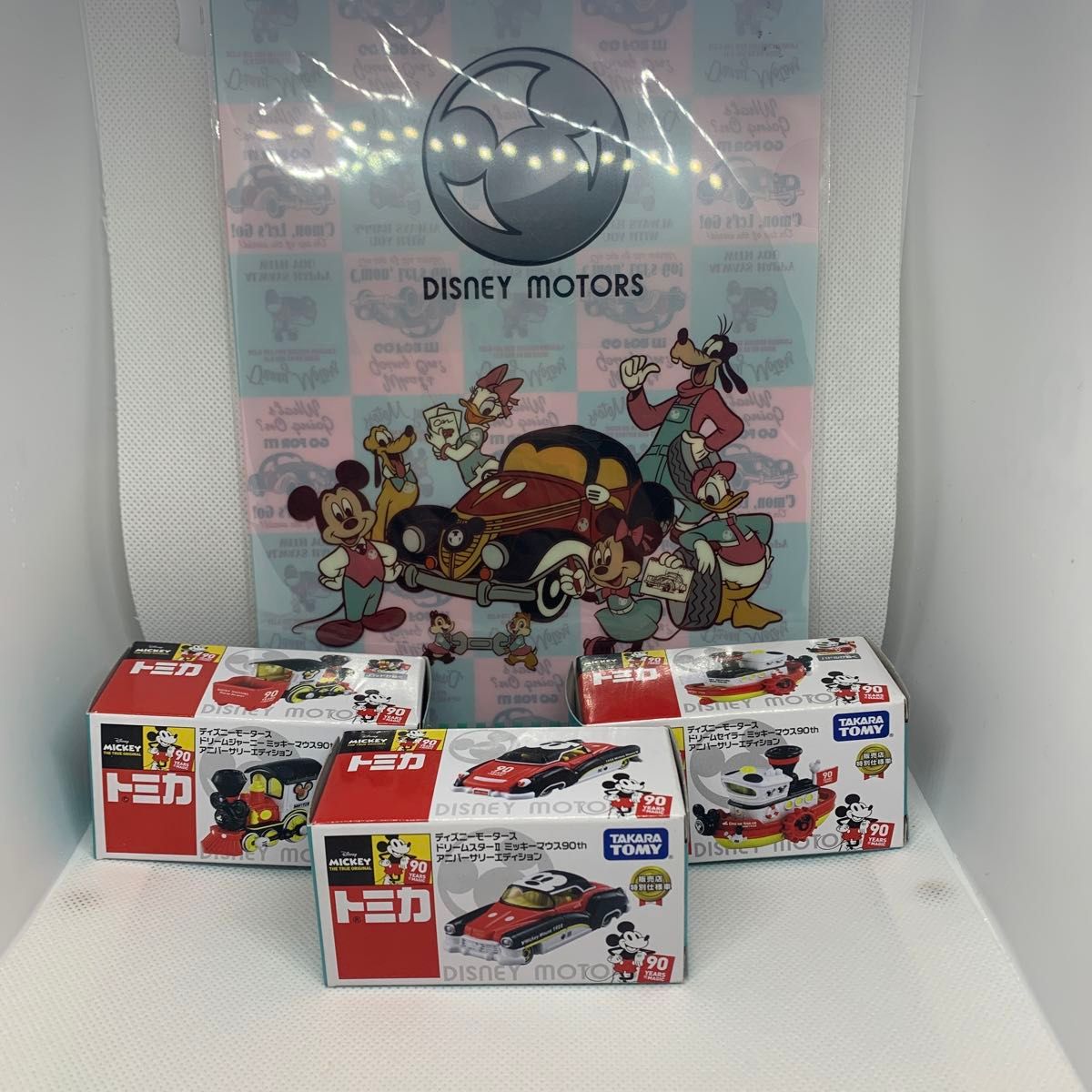 お得セット ディズニーモーターストミカドリームスターⅡセイラージャーニー キャラクタートミカ