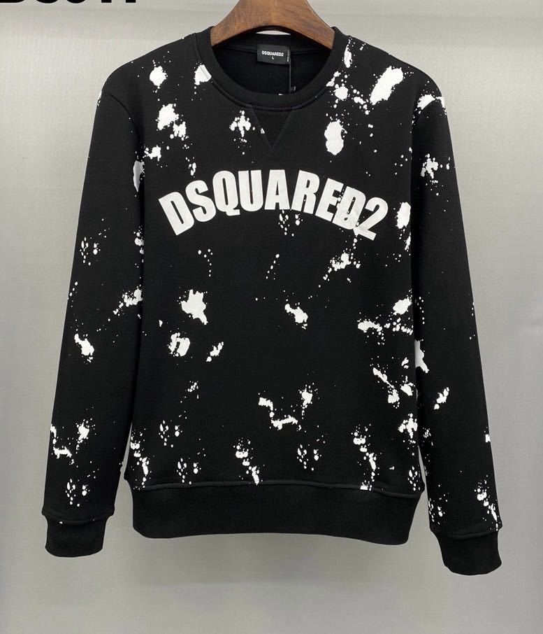 新品 サイズL ディースクエアード DSQUARED2 トレーナー パーカー セーター トップス 長袖 _画像1