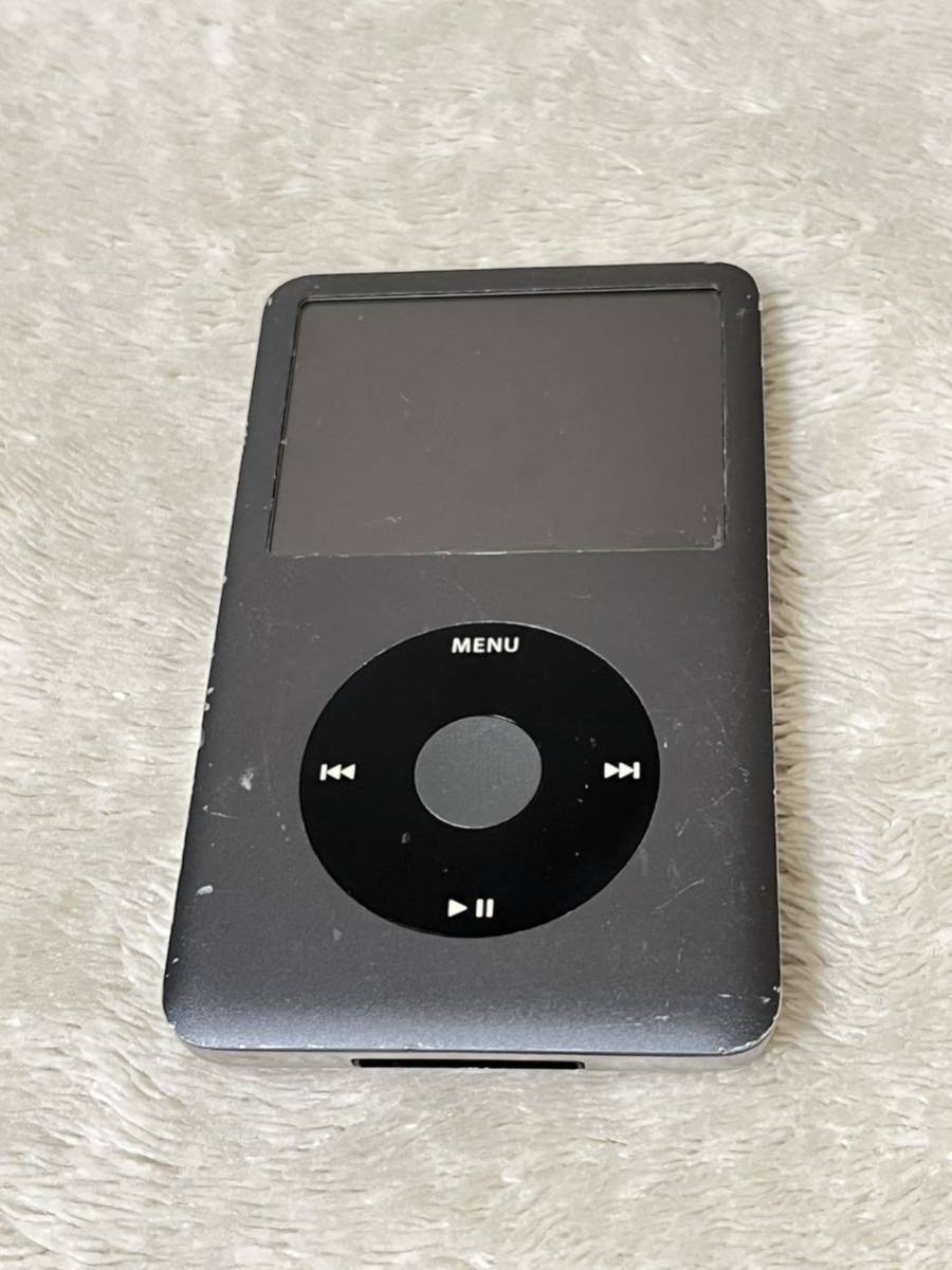 ☆送料無料! Apple アップル iPod classic アイポッド クラシック 120GB MB565J ブラック 接続コード ユニバーサルドック 箱 説明書類付★_画像4