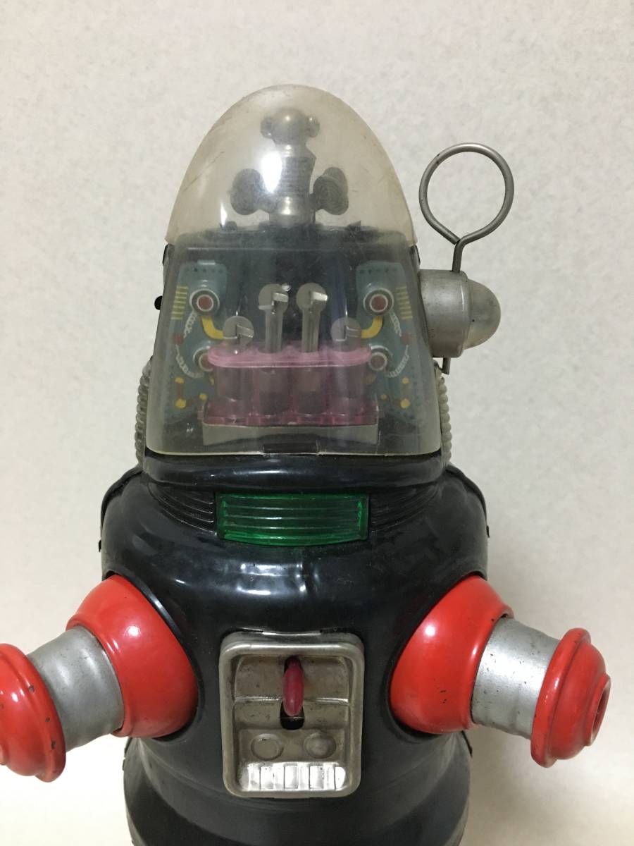 [B600].. toy tin plate Mechanized Robot mechanism naizdo robot made in Japan box attaching T.N Forbidden Planet present condition goods Showa Retro antique 