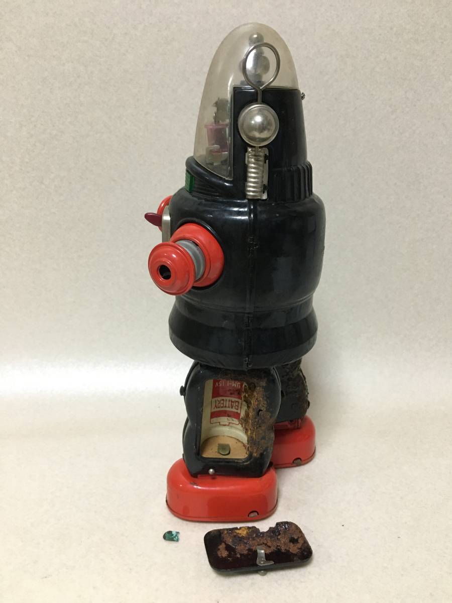 [B600].. toy tin plate Mechanized Robot mechanism naizdo robot made in Japan box attaching T.N Forbidden Planet present condition goods Showa Retro antique 