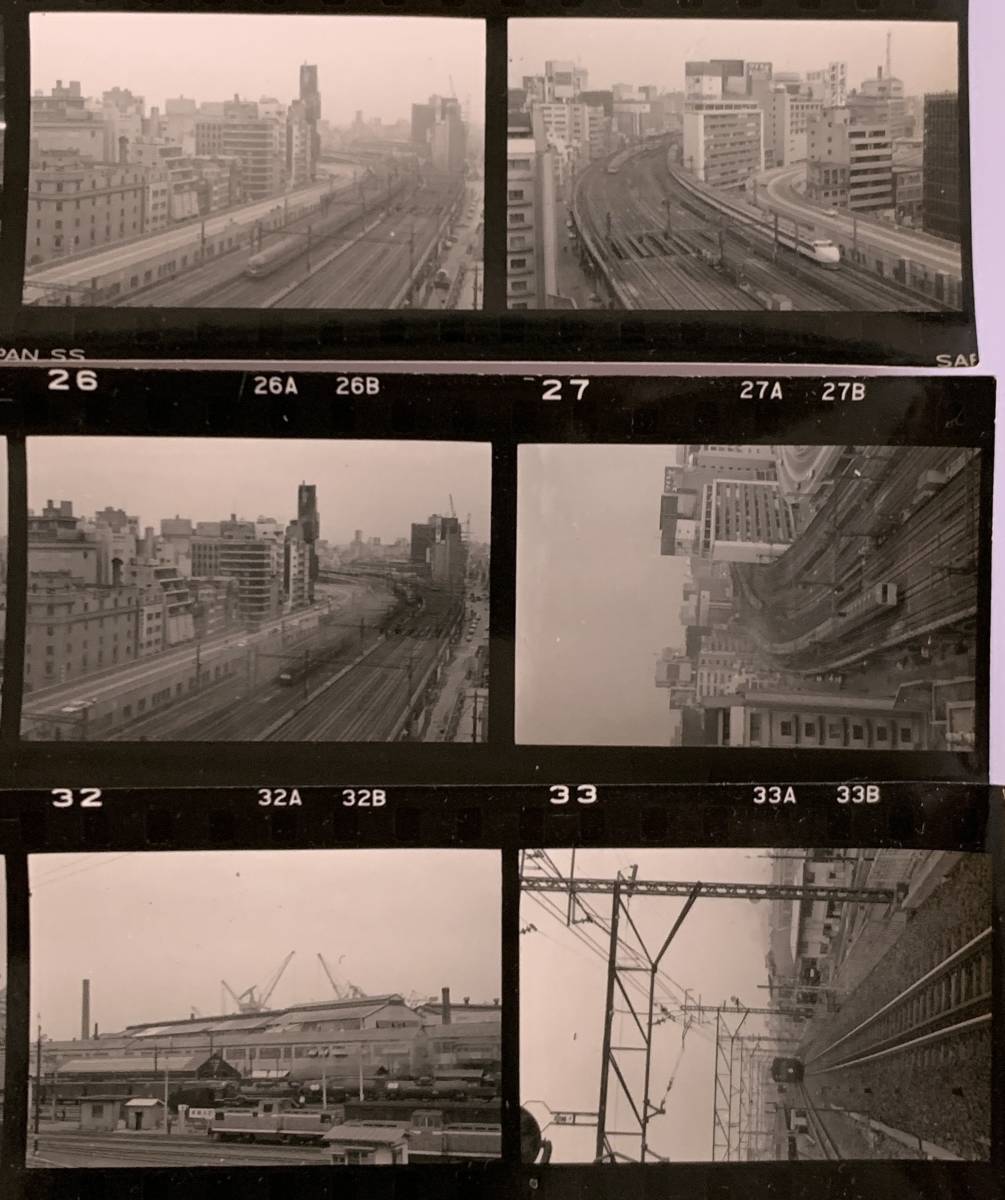 ＊古い 鉄道写真 ネガフィルム 昭昭和45年10月 C1119 蒸気機関車 日立ポンパ号 品川駅 _画像7