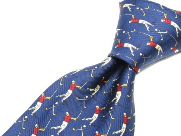 TRUSSARDI( Trussardi ) silk necktie goru fur pattern Italy made 842832C227R25