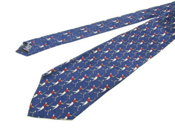 TRUSSARDI( Trussardi ) silk necktie goru fur pattern Italy made 842832C227R25