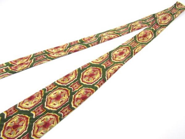 TRUSSARDI( Trussardi ) silk necktie art pattern Italy made 842825C281R10B