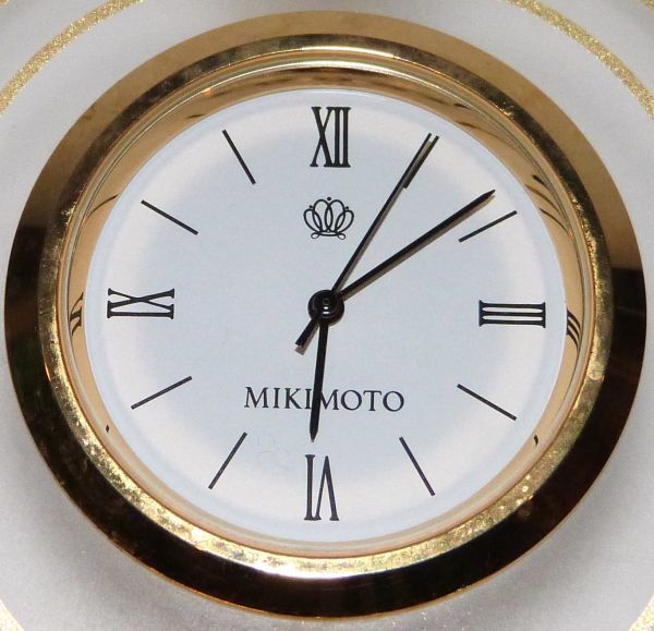 MIKIMOTO(ミキモト)　パール付　置き時計　クォーツ　842663AA1086-220_画像5