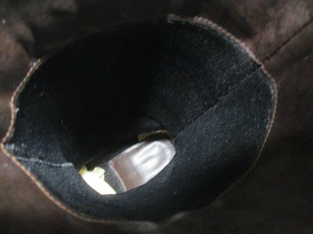 Y242/未使用 ツイード調 ブーツ 23.0cm 異素材 レディース 靴 シューズ_画像4