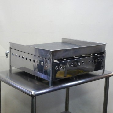 ( payment on delivery un- possible )2021 year made IKK TYS600 business use LP gas griddle iron plate baking machine W60D55cm thickness 12mm external dimensions W635D564(+140)H270mm propane 