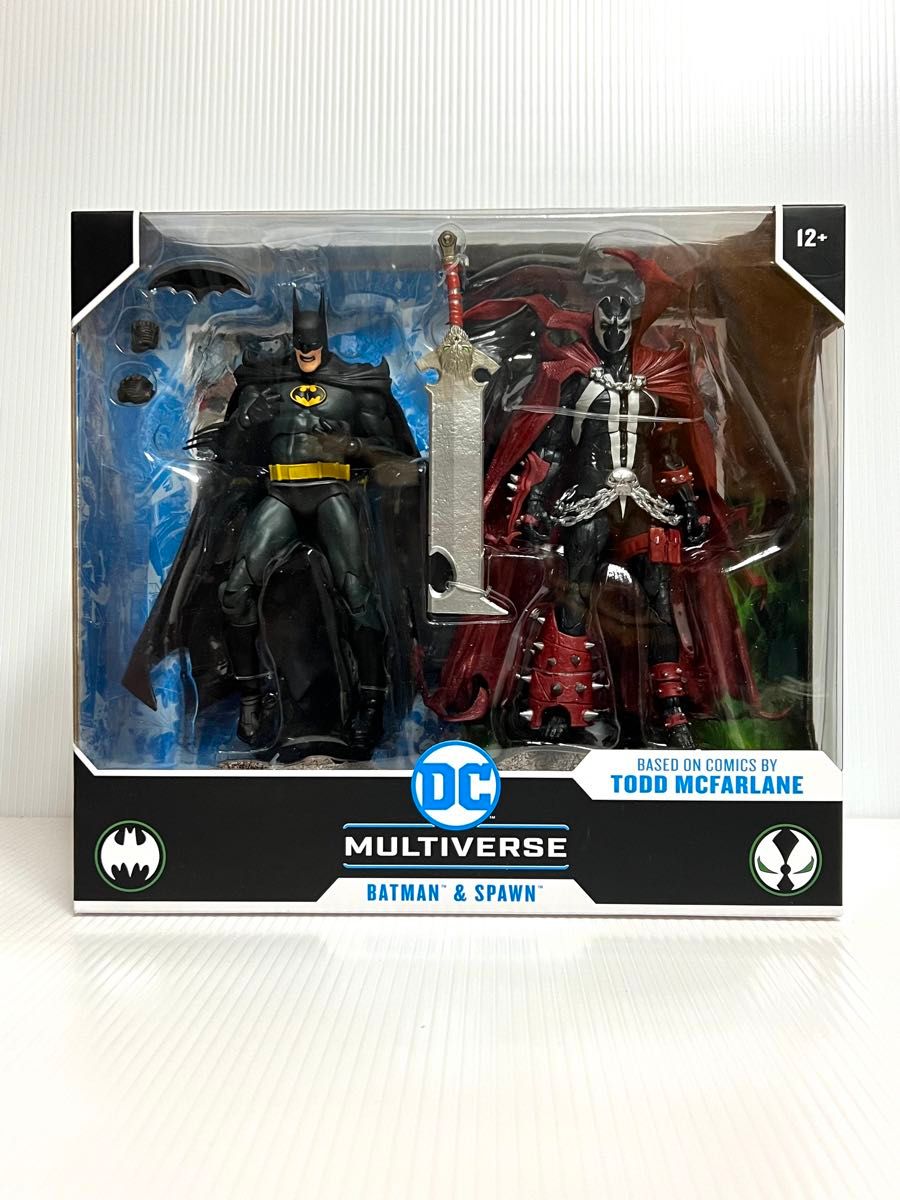 残1個) DCマルチバース「バットマン&スポーン」2体セット(最 残1個) DCマルチバース「バットマン&スポーン」2体セット(最