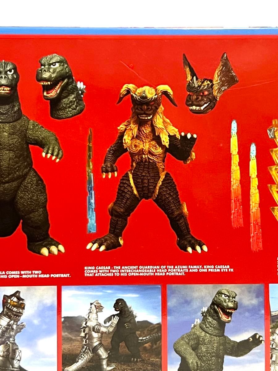 メズコ「ゴジラ対メカゴジラ」フィギュアセット(未開封・送料 メズコ「ゴジラ対メカゴジラ」フィギュアセット(未開封・送料