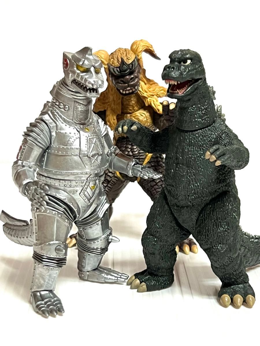 メズコ「ゴジラ対メカゴジラ」フィギュアセット(未開封・送料 メズコ「ゴジラ対メカゴジラ」フィギュアセット(未開封・送料