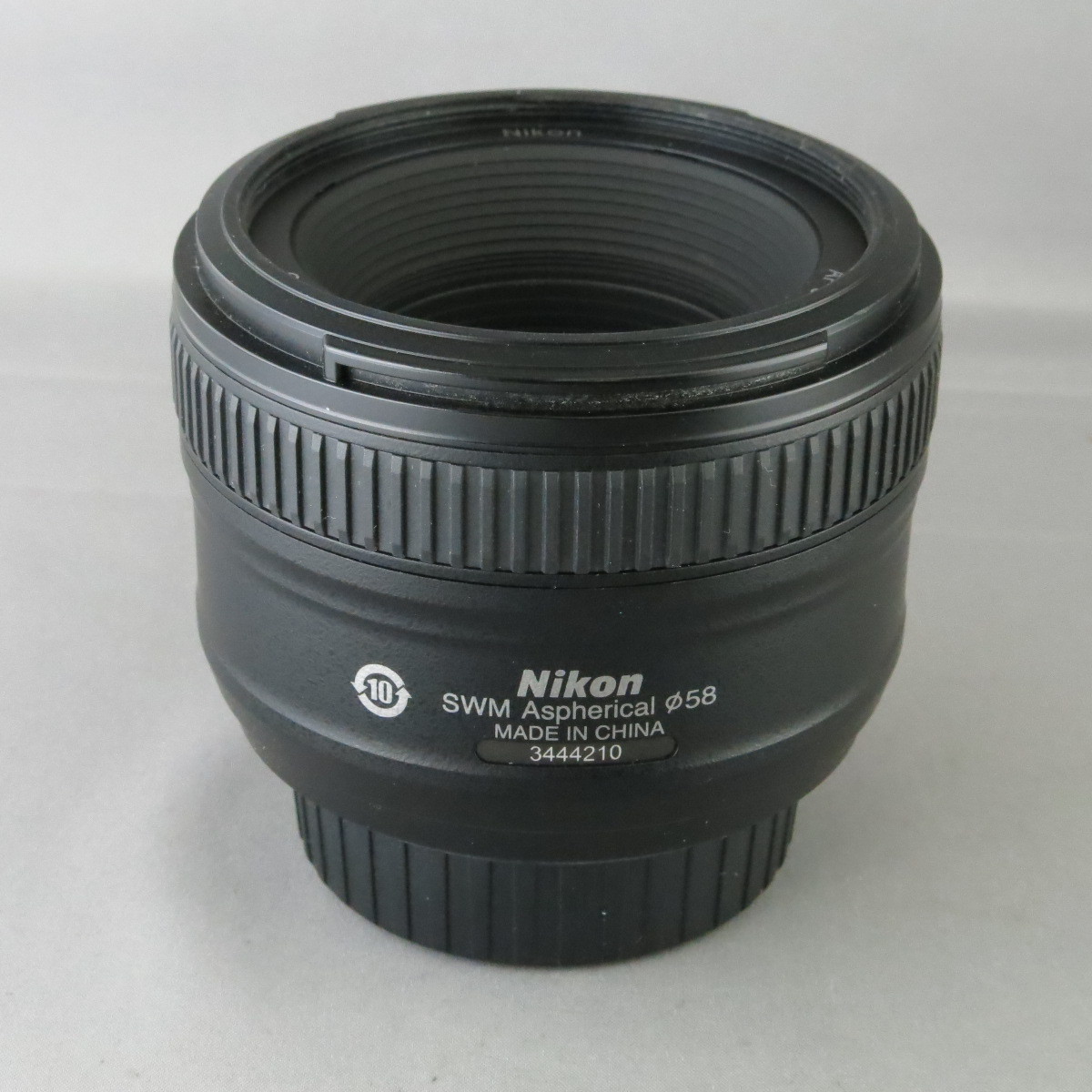 【美品】Nikonニコン　AF-S50mmF1.8G　ニコンＦマウント★NO.7971_画像4