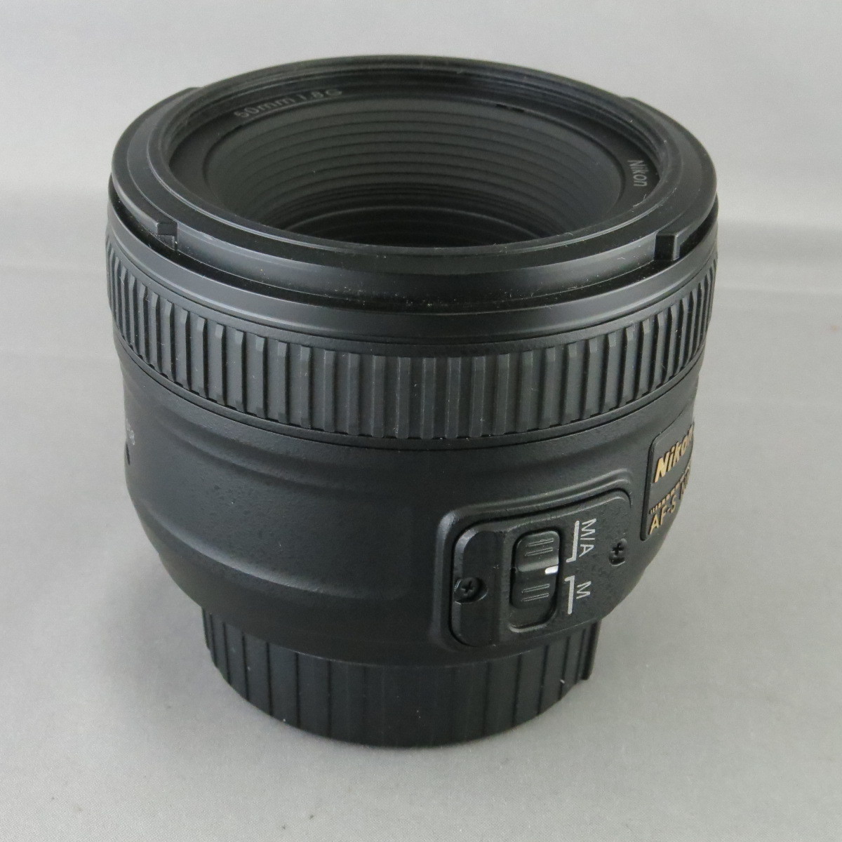 【美品】Nikonニコン　AF-S50mmF1.8G　ニコンＦマウント★NO.7971_画像5