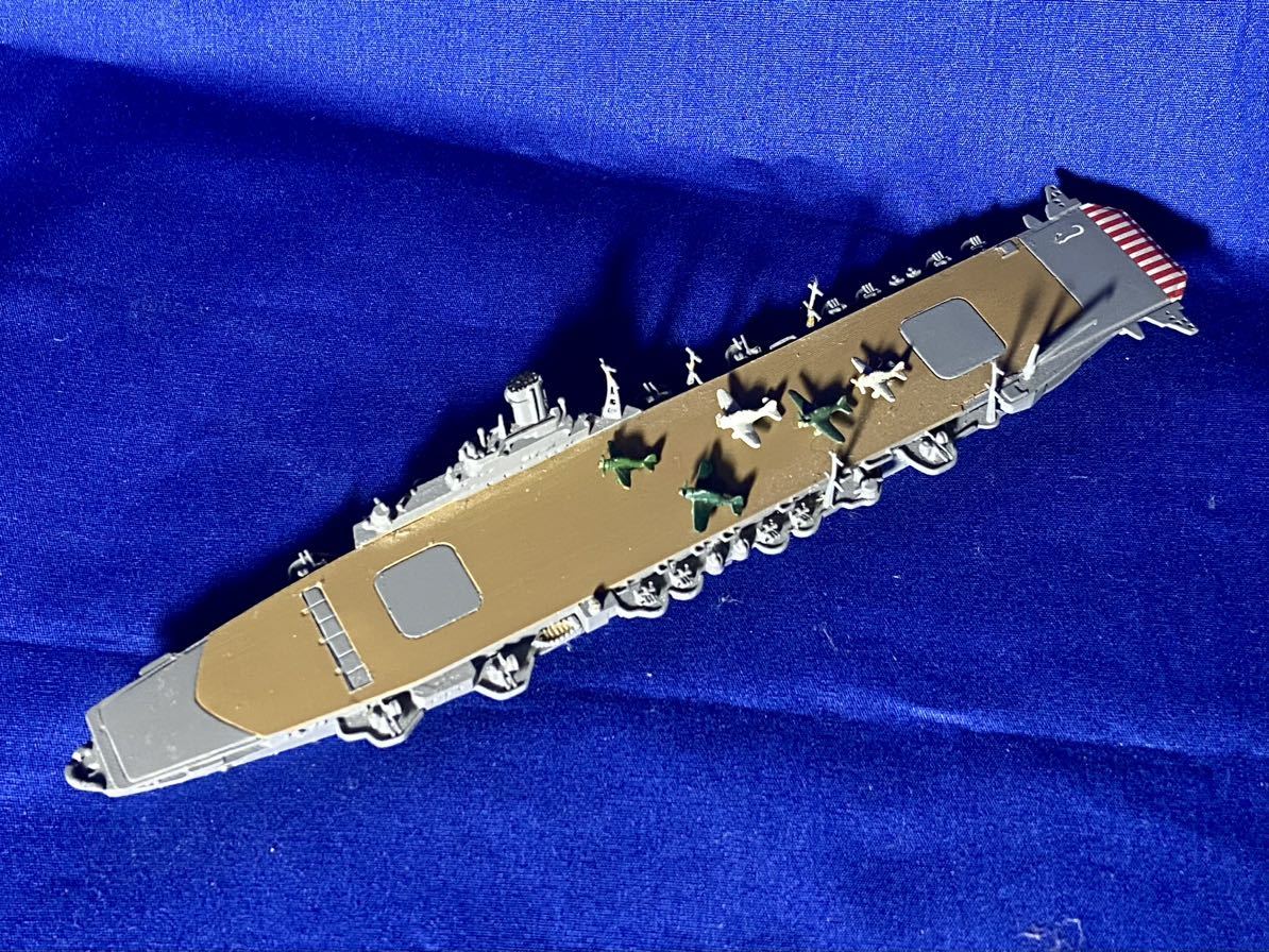 1/1250 小西製作所 金属製模型 空母 隼鷹 軍艦 航空母艦 潜水艦 旧軍 日本軍 日本海軍 文鎮 置物 konishi 巡洋艦 戦艦_画像1