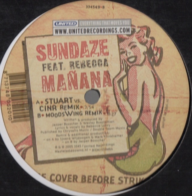 【廃盤12inch】Sundaze / Maana (Remixes)_画像2