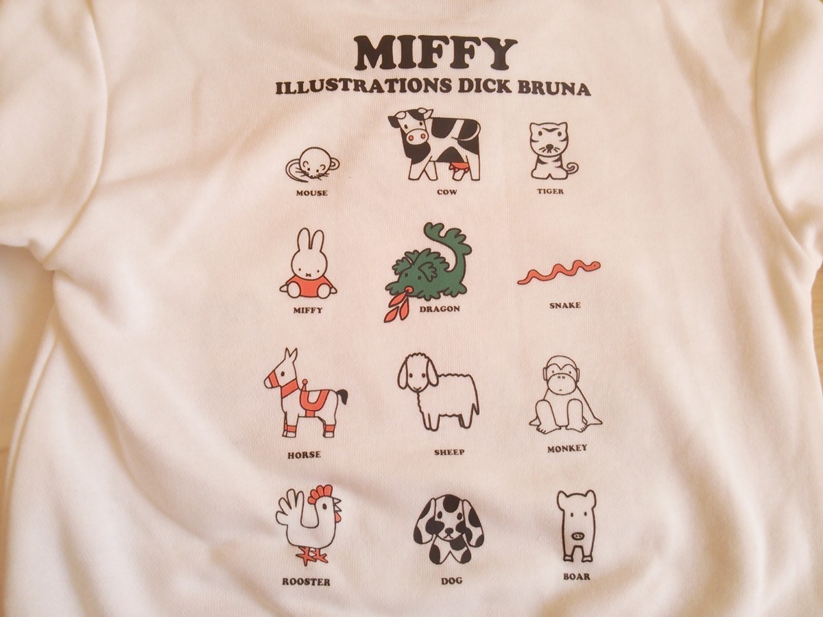 新品miffy*子供服トレーナー*未使用ミッフィー*送料無料キッズ服_画像6