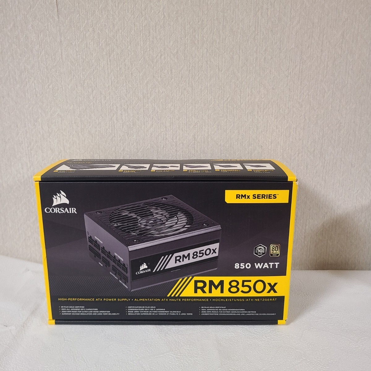 A-40◆◇コルセア CORSAIR RM850x 850W 80PLUS GOLD 電源　ATX電源 電源ユニット ◇◆_画像1