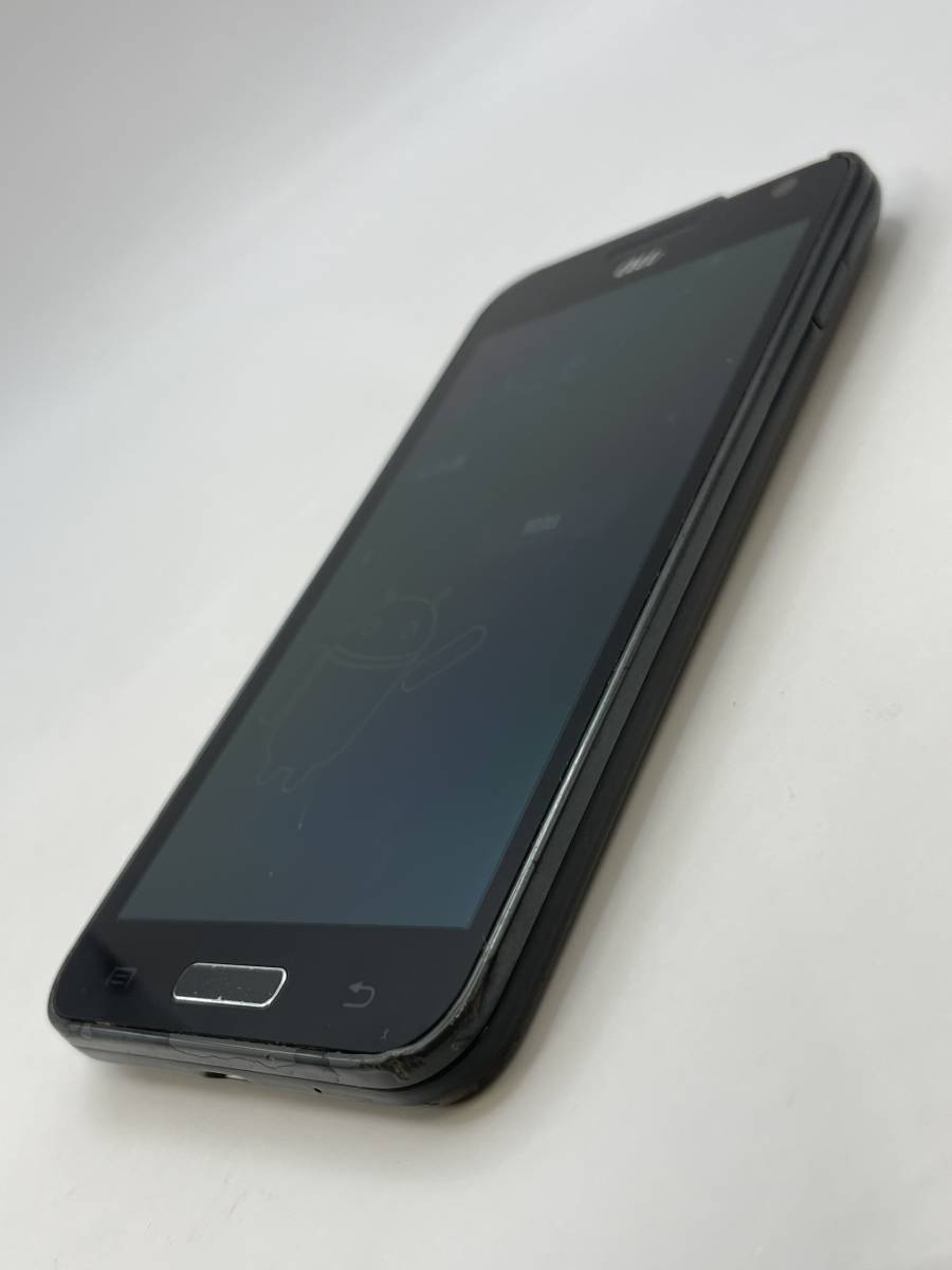 KT050287【爆速発送・土日発送可】Galaxy SⅡ wimax ISW11SC ブラック 1円スタート アンドロイド SAMSUNG au_画像7