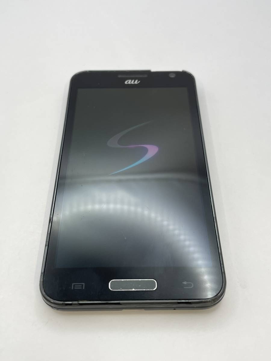 KT050287【爆速発送・土日発送可】Galaxy SⅡ wimax ISW11SC ブラック 1円スタート アンドロイド SAMSUNG au_画像1