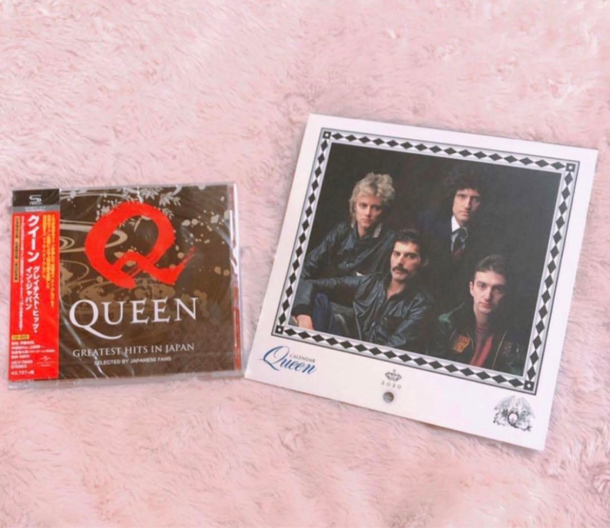 新品未開封　Queen アルバム　＋　非売品　2020カレンダー  CD