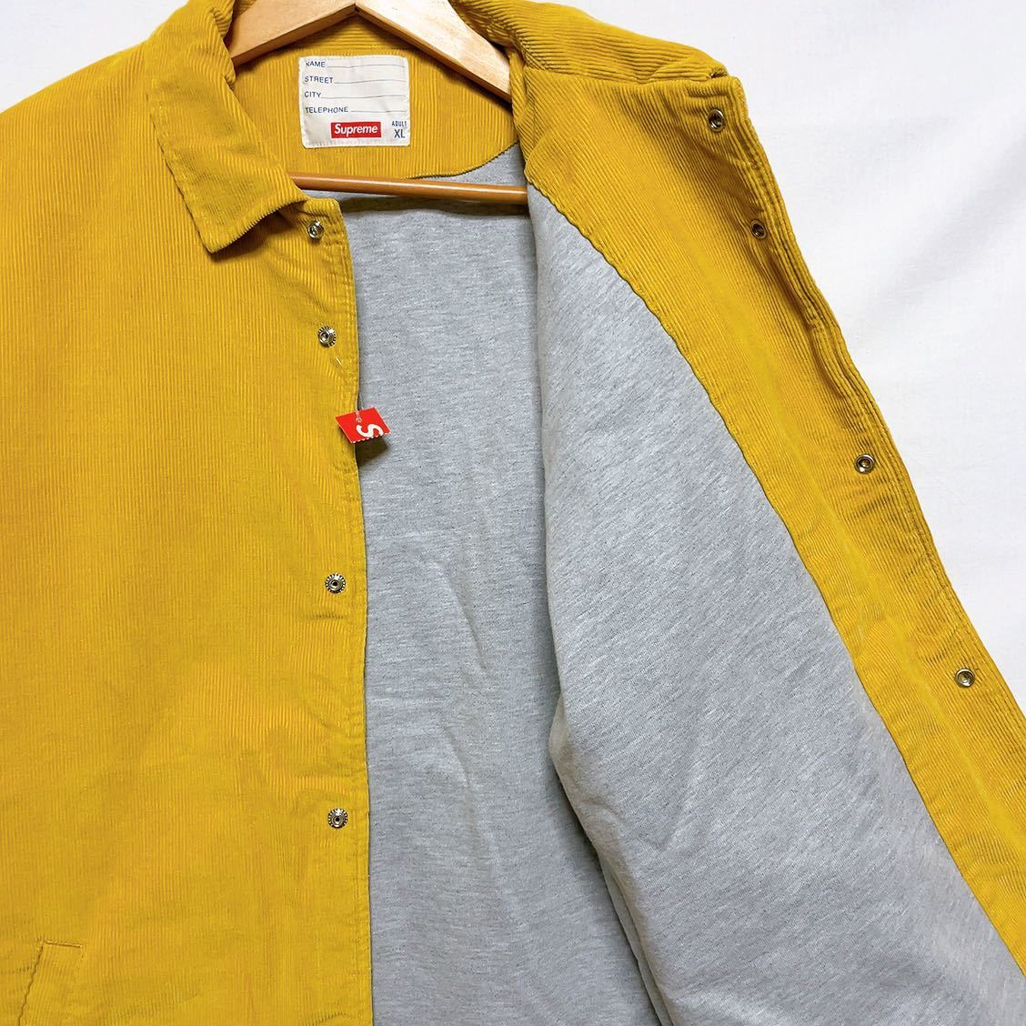 ジャケット・アウター Supreme 11F/W Corduroy Coaches Jacket Supreme Corduroy Coaches Jacket 11AW シュプリーム