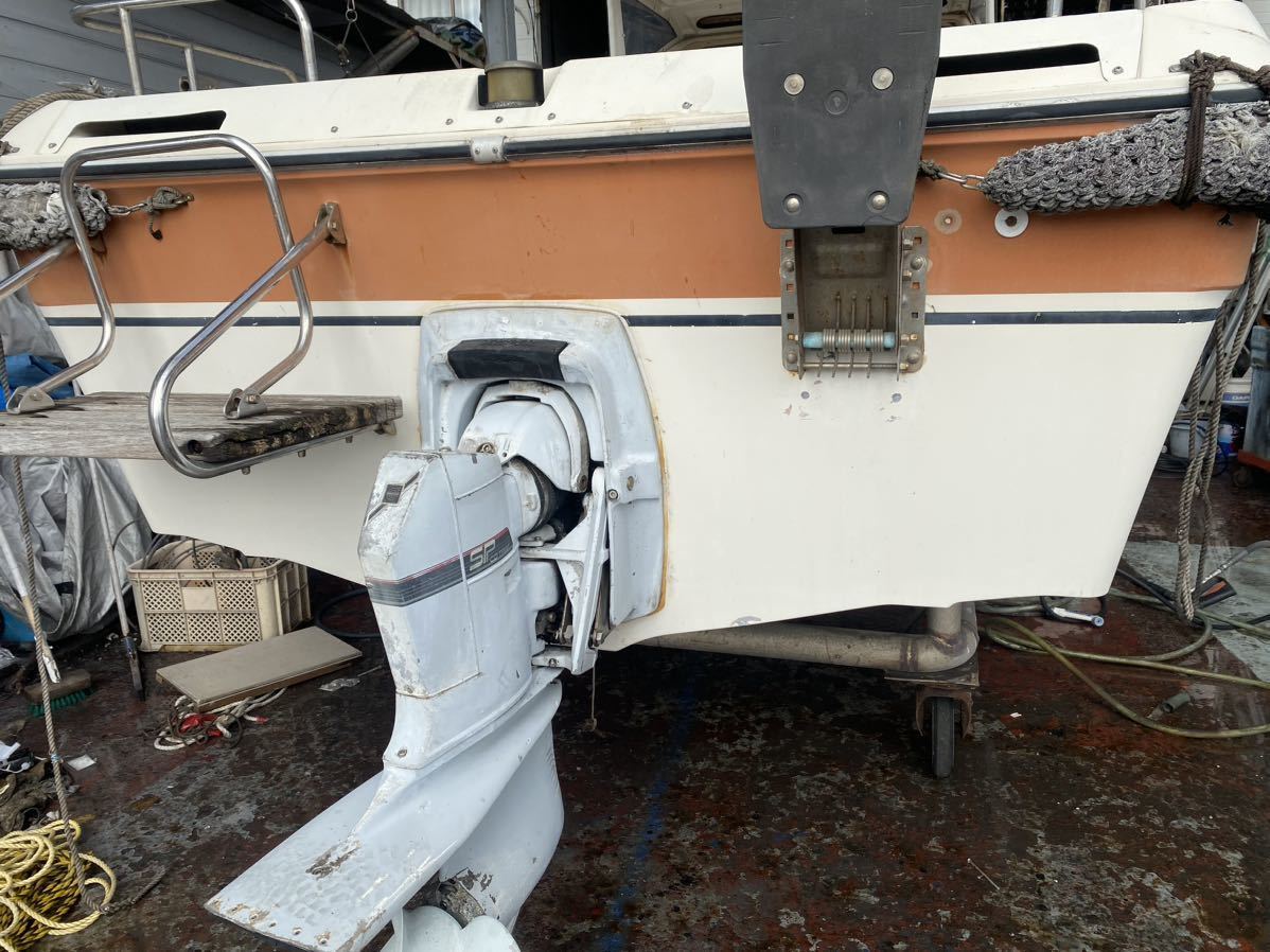  Yamaha boat FISH-22C Drive boat used 