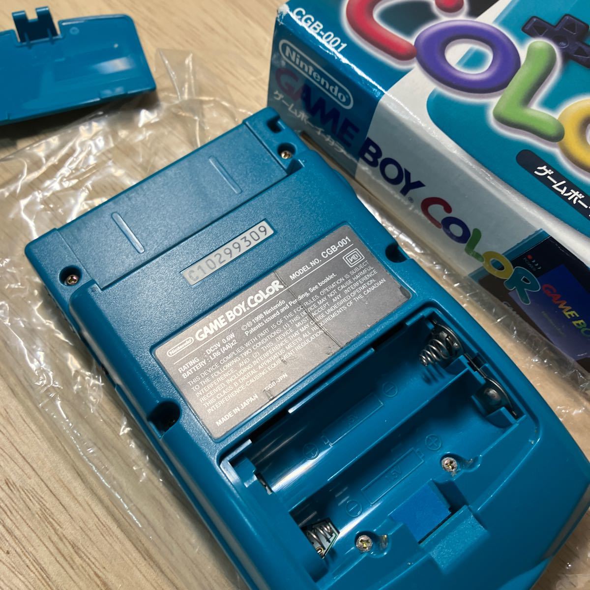 L12104 nintendo Game Boy цвет * Nintendo GAME BOY COLOR * CGB-001 работа товар *