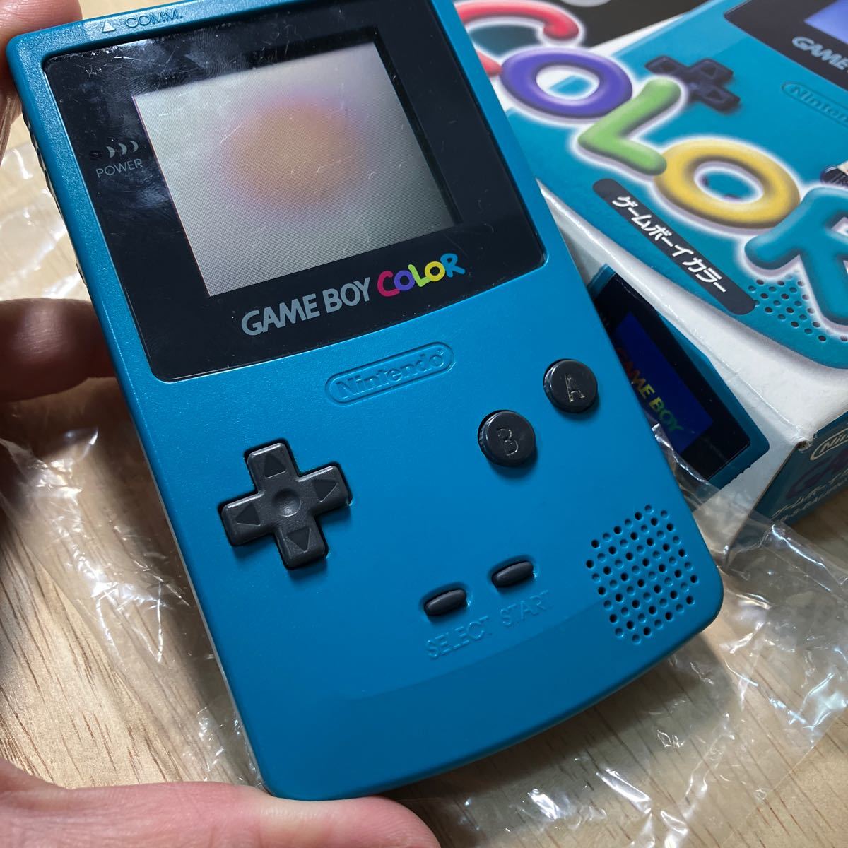 L12104 任天堂 ゲームボーイカラー ★ Nintendo GAME BOY COLOR ★ CGB-001 作動品★_画像3