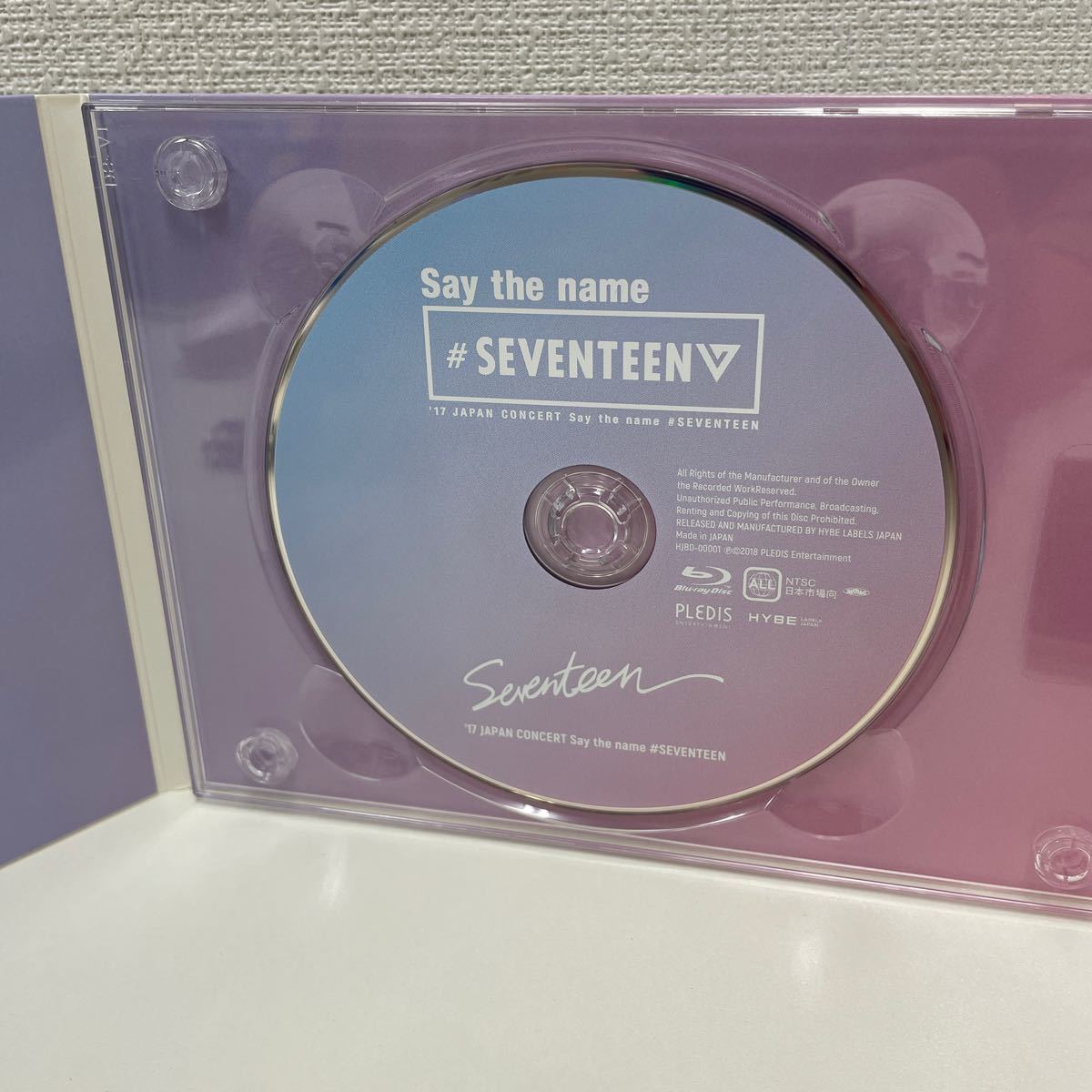 【1円スタート】 SEVENTEEN ’17 JAPAN CONCERT Say the name #SEVENTEEN Blu-ray セブチ_画像5