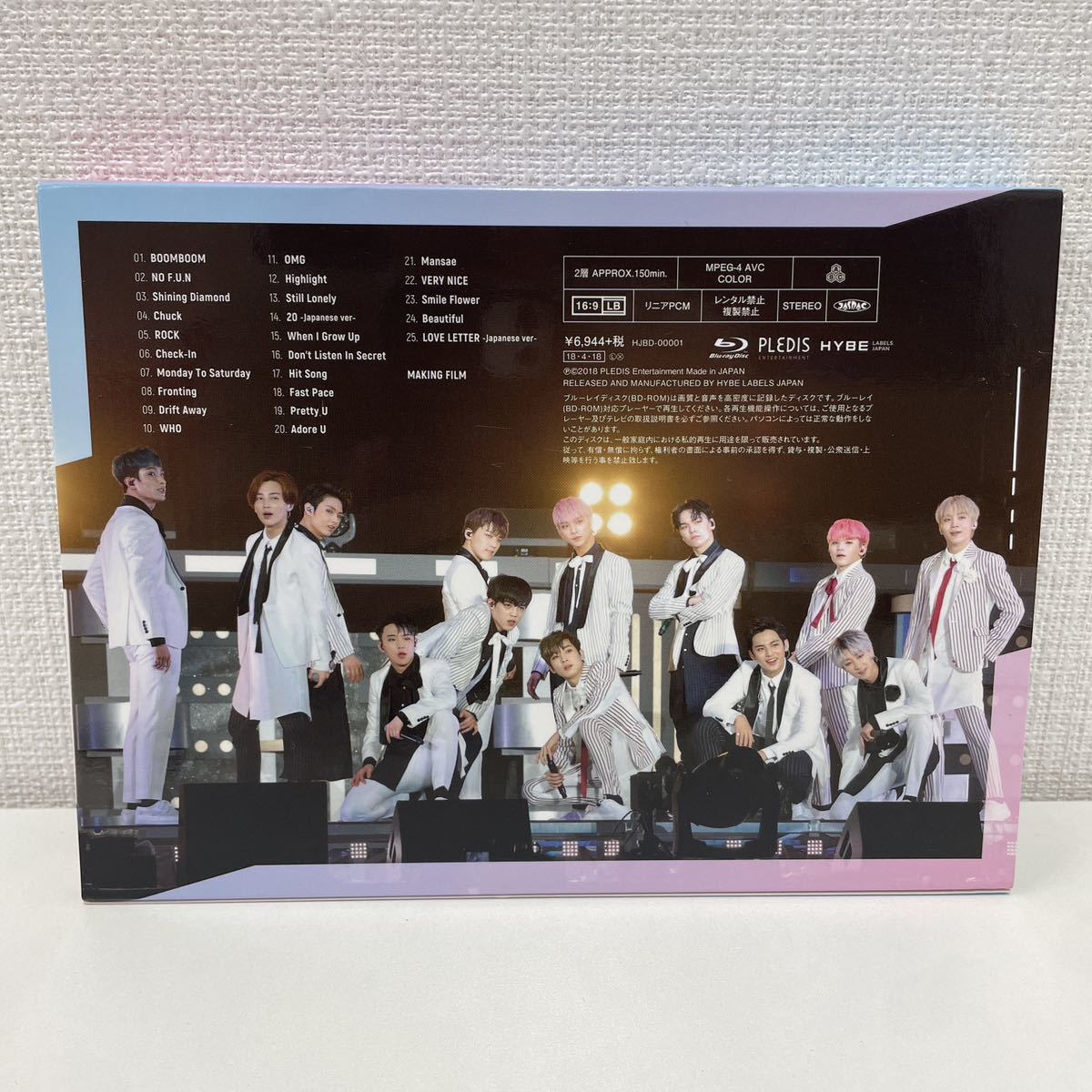 【1円スタート】 SEVENTEEN ’17 JAPAN CONCERT Say the name #SEVENTEEN Blu-ray セブチ_画像2