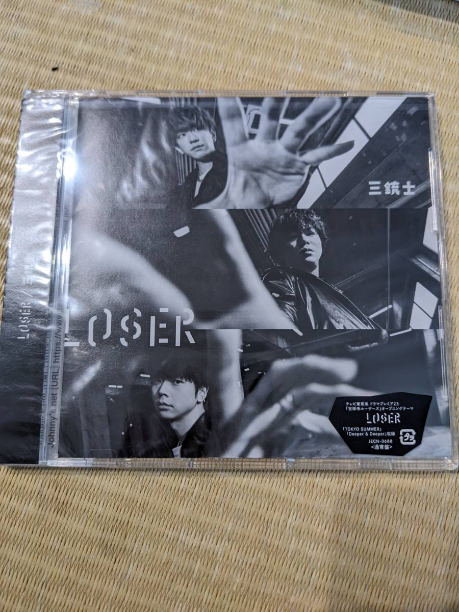 [新品未開封品]NEWS/LOSER 三銃士　通常盤_新品未開封品